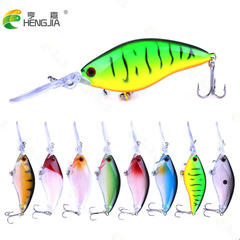 Hengjia Cross-border Box Fake Bait Supply Big Tongue Floating Rock Rock Fishing Lure Hard Lure Lure Minnow Fish White Curve