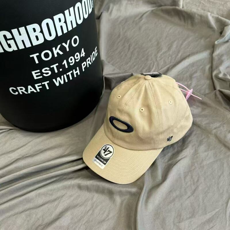 原厂品质联名47刺绣标六色棒球帽鸭舌帽复古百搭情侣款|undefined