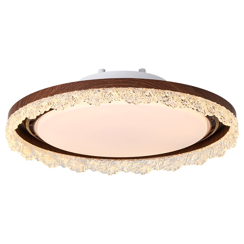 Luz de ventilador de energía eólica medieval 2026 nueva iluminación de techo invisible para comedor dormitorio Zhongshan 461L