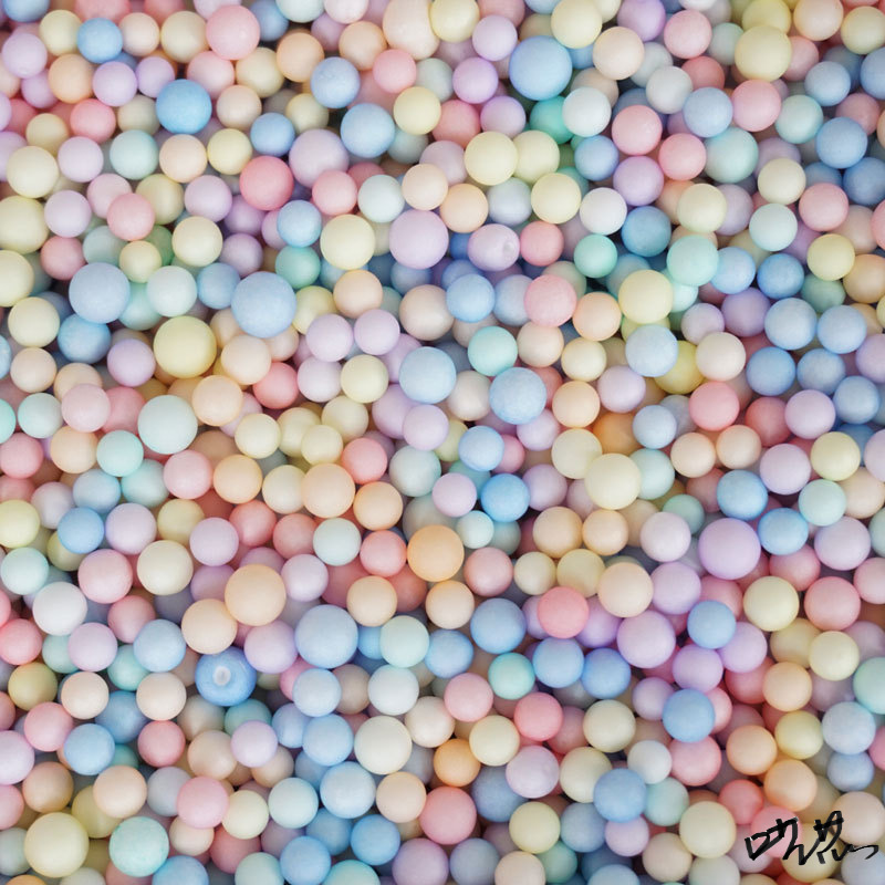 礼品盒流星球生日惊喜彩色色泡沫球装饰泡沫红礼物盒填充物