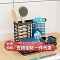 多功能厨房家用抹布沥水架免打孔筷笼筷筒筷子餐具勺子收纳置物架