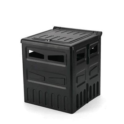 Car Toilet Integrated Portable Folding Toilet Car Emergency Toilet Self-driving Outdoor Camping Toilet (Kempinq və səyahət) - black-send-clean-bag-and-storage-bag-and-curing-agent