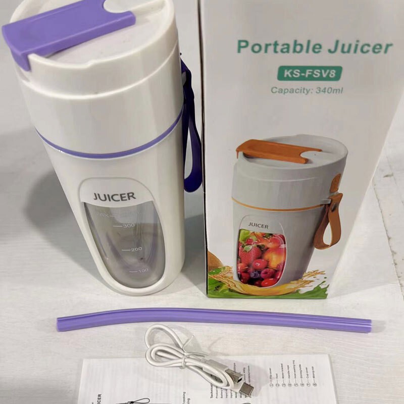 電気ジューサーポータブル家庭用無線小型野菜ジューサーカップミニ多機能砕氷ジューサージューサー|undefined