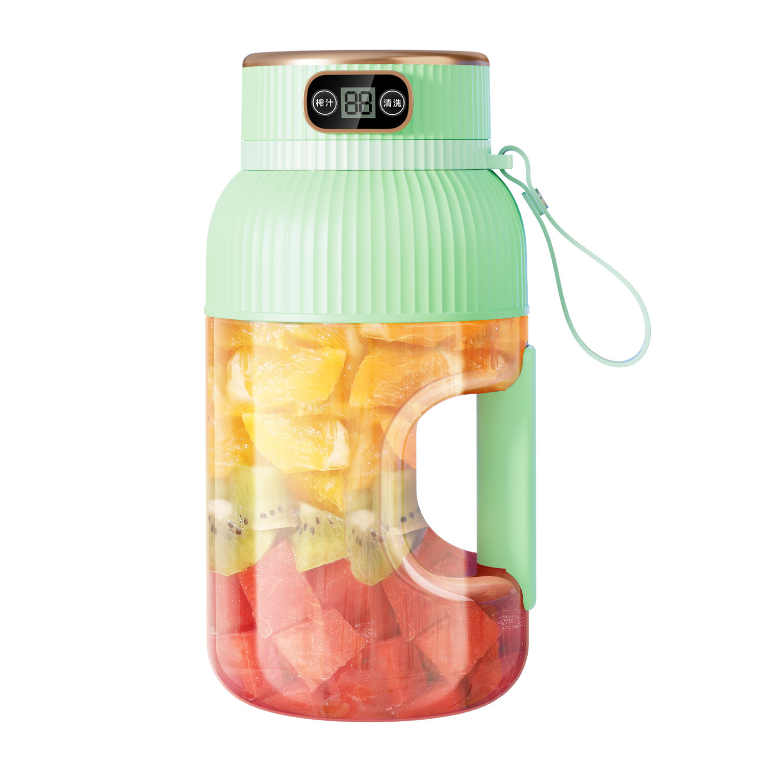 工厂直销榨汁机新款无线便携果汁机多功能充电家用学生宿舍搅拌杯 5