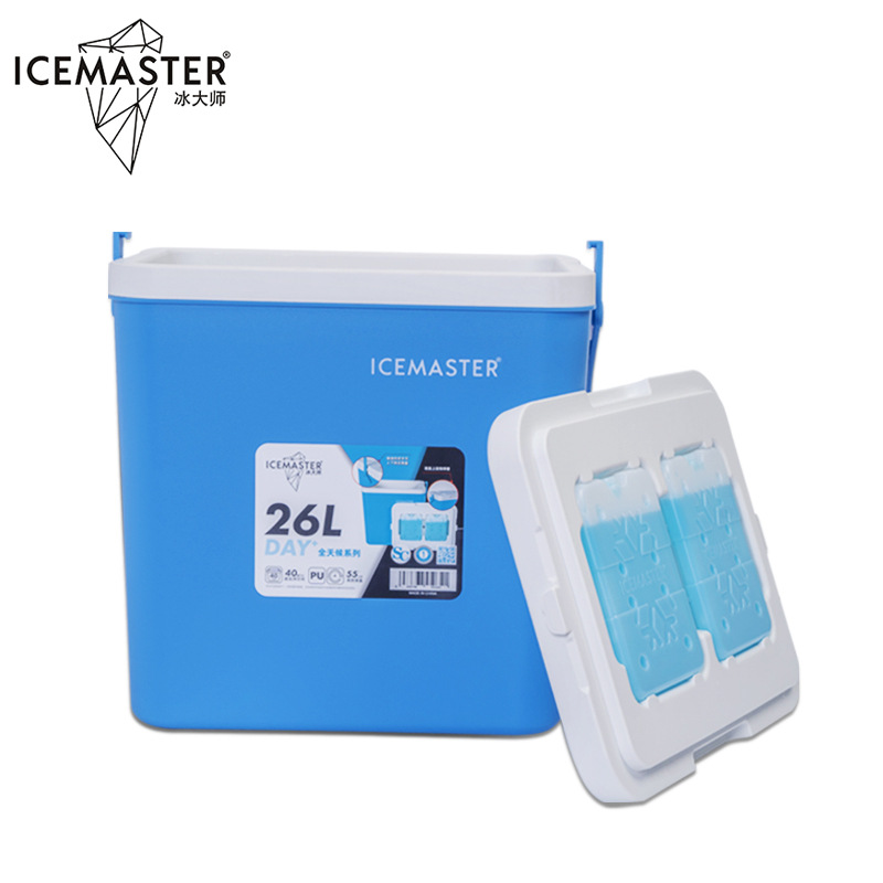 Ice Master pu incubadora refrigerador al aire libre fresco-caja de mantenimiento portátil hielo caja de almacenamiento caja fría caja de plástico pequeña