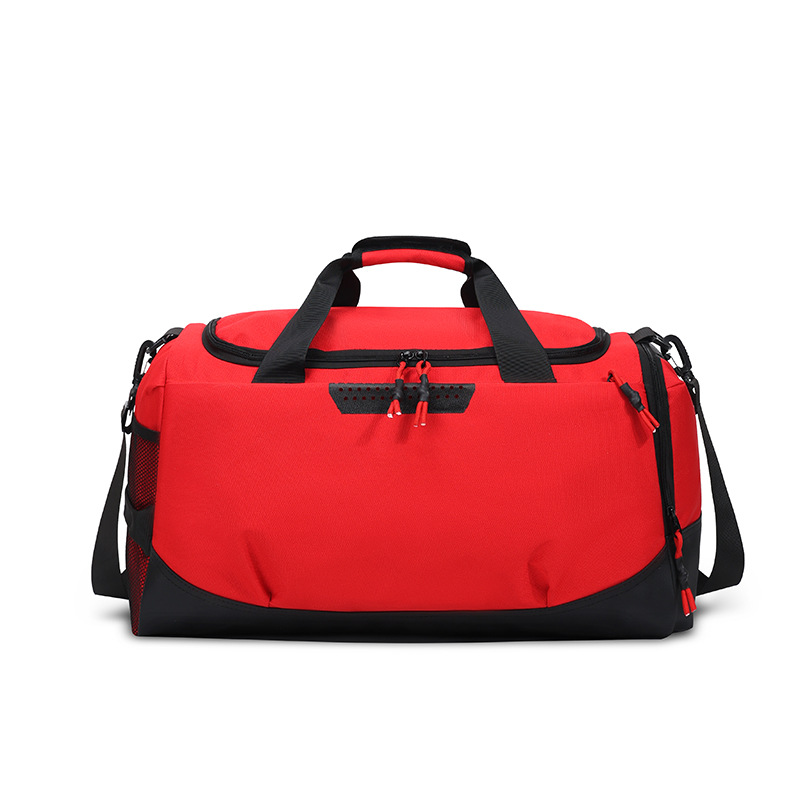 Bolsa de viaje de corta distancia bolsa de fitness bolsa de entrenamiento deportivo de separación húmeda y seca con posición de zapato bolsa de mensajero portátil logotipo personalizado