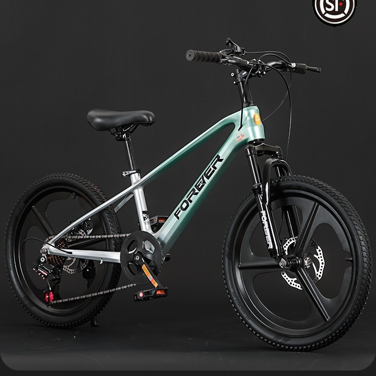 Magnesium Alloy Kidsren's Bicycle 6 to 12 Years Old 10-15 Years Old Boys and Girls Student Variable Speed Mountain Bike