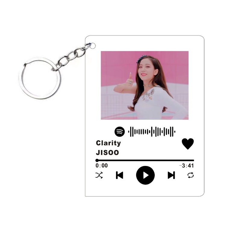ブラックピンク スター周辺機器 パウダーリリック アクリルキーホルダー リサ ジェニー ジス ロゼ|undefined