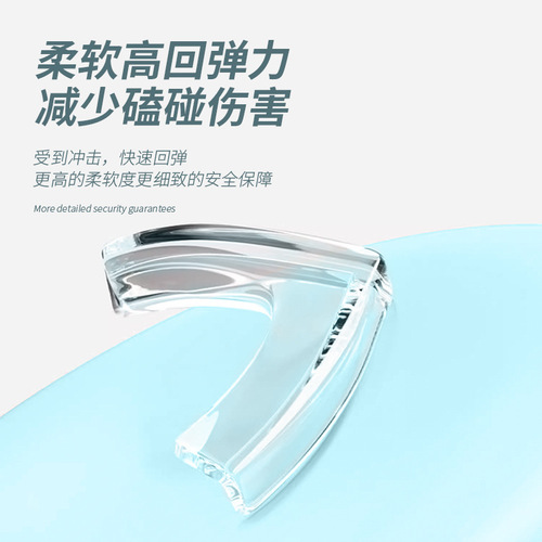 Window crash guard corner, aluminum alloy window corner guard, anti-collision PVC door window 90-degree corner sticker, inward-opening window safety protection kit