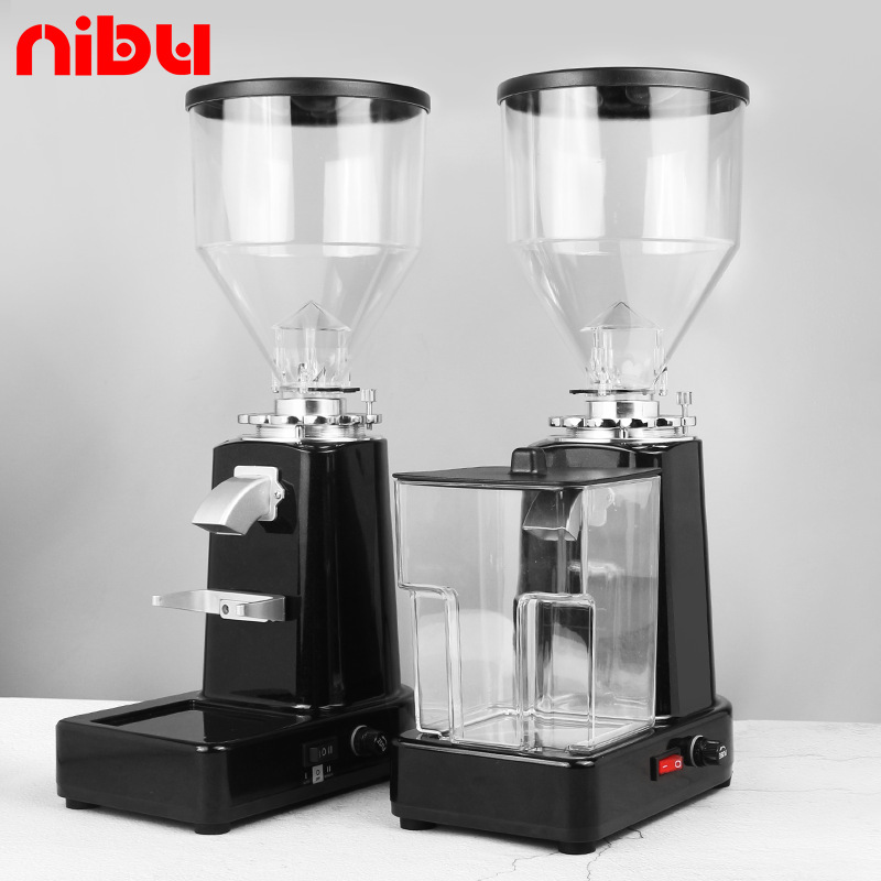 Molino de café Nibu Molino italiano de granos de café Molino eléctrico de cuchillo plano comercial doméstico 019 018