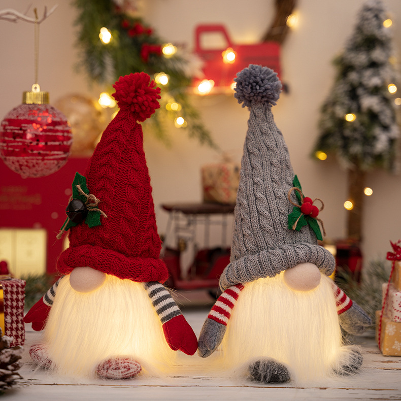 Weihnachten Nordischer Stil Puppe Tuch Polyester Gruppe Dekorative Requisiten display picture 1