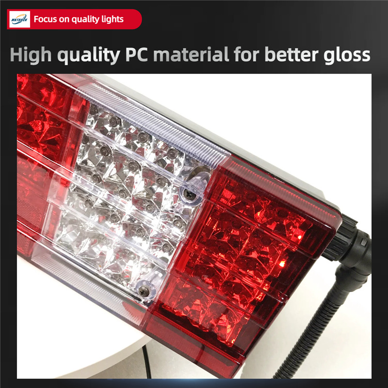 Luz de cola larga LED para camiones pesados de Mercedes-Benz para actros MP1 MP2 MP3 ATEGO AXOR Luz de freno