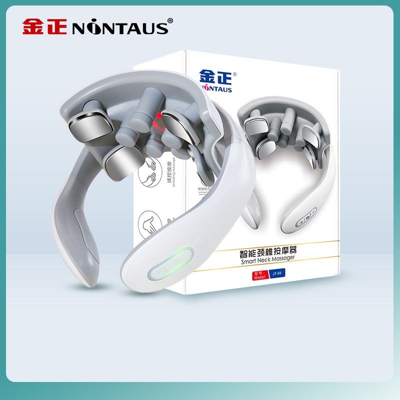 Cervical Massage Instrument Intelligent Neck Massager Pulse Heating Physiotherapy Instrument Thermal Neck Protection Instrument Shoulder and Cervical Spine Instrument