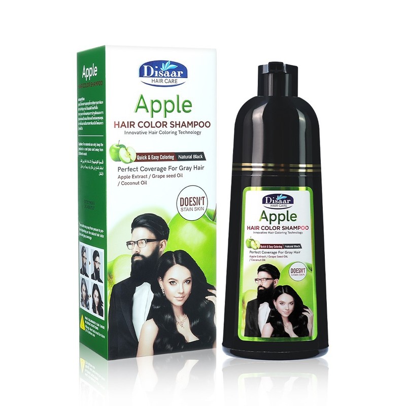 跨境一支黑Balck Hair Dye Shampoo植物染发剂膏梳洗发水染发变黑|undefined