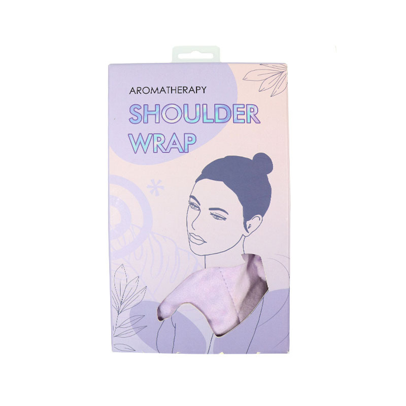 Amazon's Popular Mineral Beads, Flaxseed and Lavender Flavored Hot Compress Scarf Supports Customized Square Hot Compress Scarf