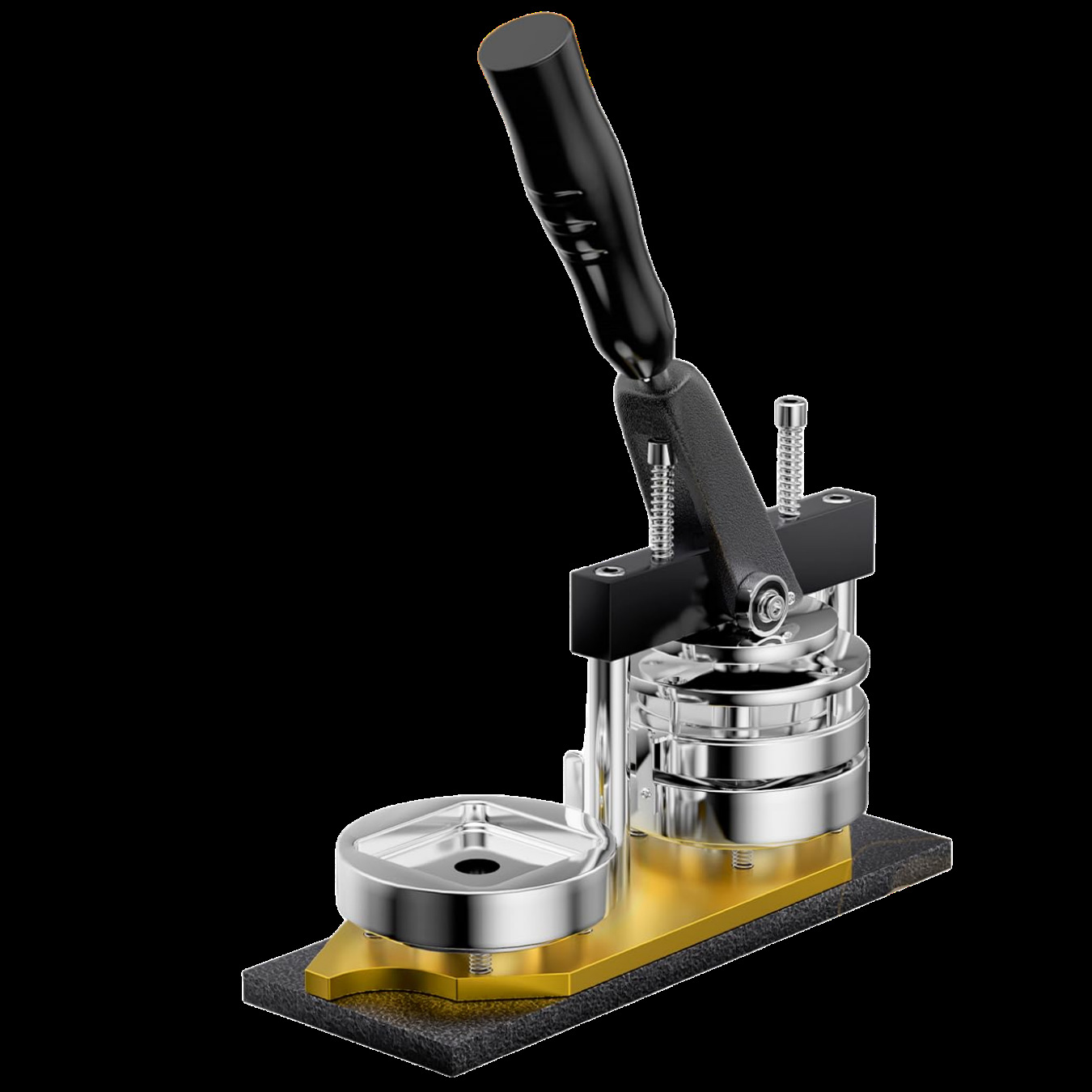 50 * 50MM máquina de insignia cuadrada cuadrada esquina redondeada refrigerador cuadrado pegado máquina casera máquina de insignia transfronteriza