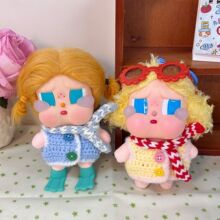 新品哭娃娃衣CRYBABY Vacation沙滩系列毛衣马甲围巾套装平价