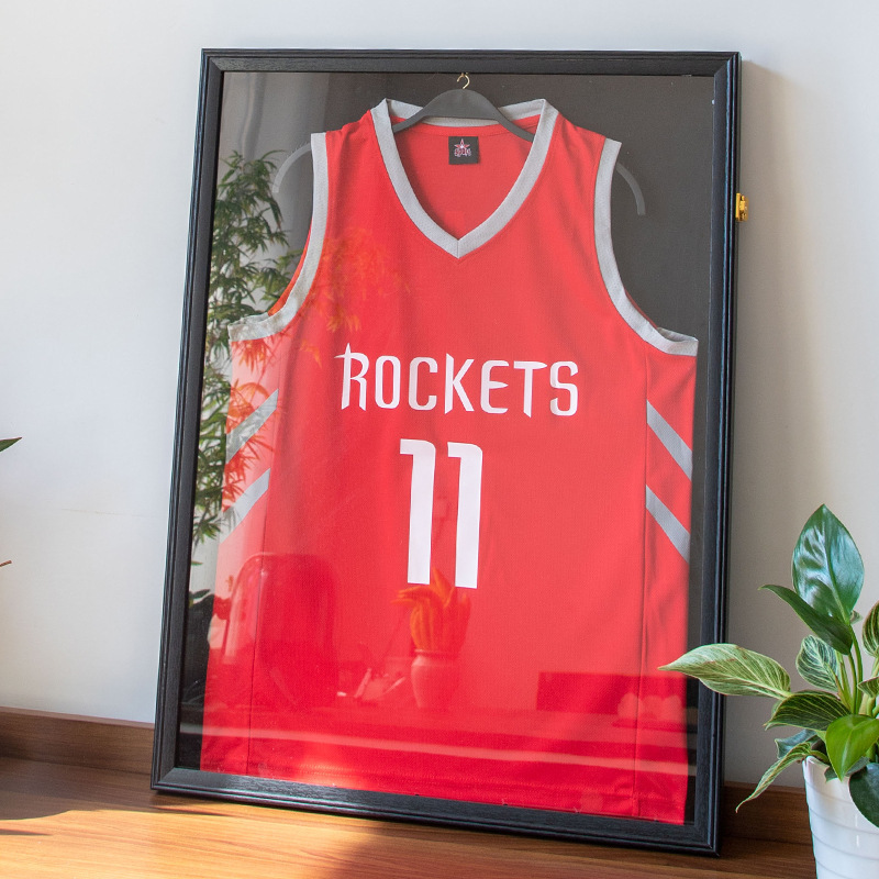Flip Jersey Photo Frame Hollow 2.5CM Photo Frame Football Basketball Photo Frame Commemorative Exquisite Jersey Display Photo Frame