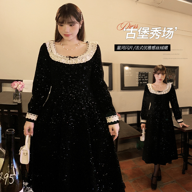  春  XL-4XL 大きいサイズ ワンピース