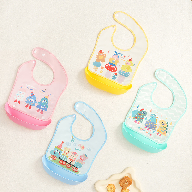 Children's removable waterproof bib for food for men and women for…
