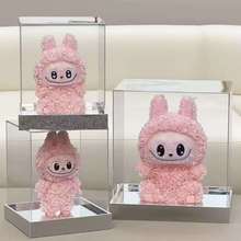 拉布布情人节圣诞节儿童节阴晴天使生日真花摆件礼物送女友永生花