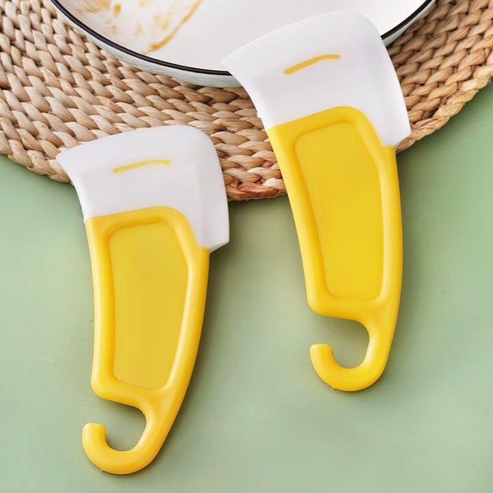 Silicone Soft Scraper Kitchen Cleaning Scraper Oil Scraper Bowl Scraper Dishwasher Plate Silicone Spatula Scraper Filling Board Scraper