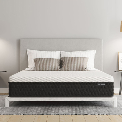 天然乳膠床墊席夢思獨立袋彈簧環保椰棕軟硬兩用可拆洗工廠直銷價