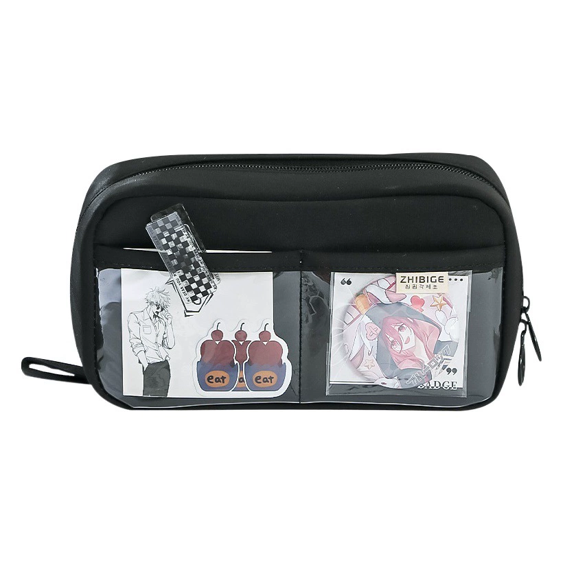 Вулканическая прозрачная сумка-ручка большая емкость, устойчивая к грязи 2024 новые школьницы