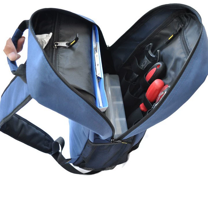 Backpack Фаст, тёплые джинсы, на плечо, хлопок оксфорд, утолщённая ткань