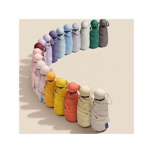 W 32494 Five-fold sun protection capsule umbrella ���۷����z