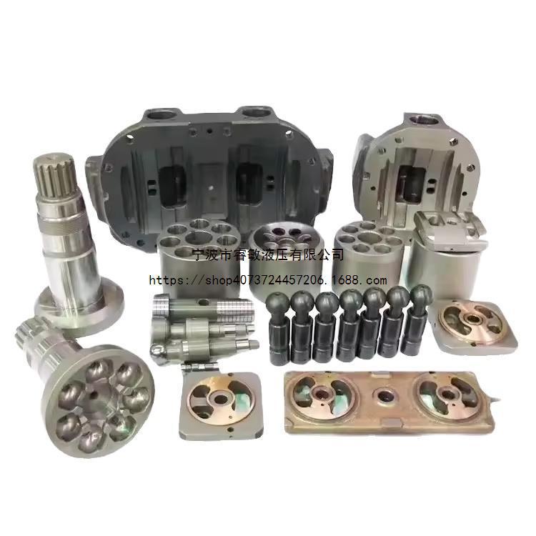 HPV116 145液压主泵备件EX300和ZX330双配油盘后盖中心轴柱塞