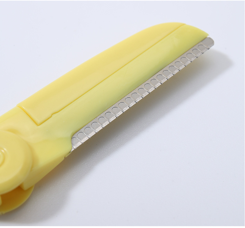 Snobby folding eyebrow trimmer S058, stainless steel blade, anti-slip handle, sharp wide mesh eyebrow trimmer undefined