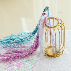 Wholesale paper fringe tassel funny cat stick girl heart little fairy stick handmade pet cat toys cat supplies