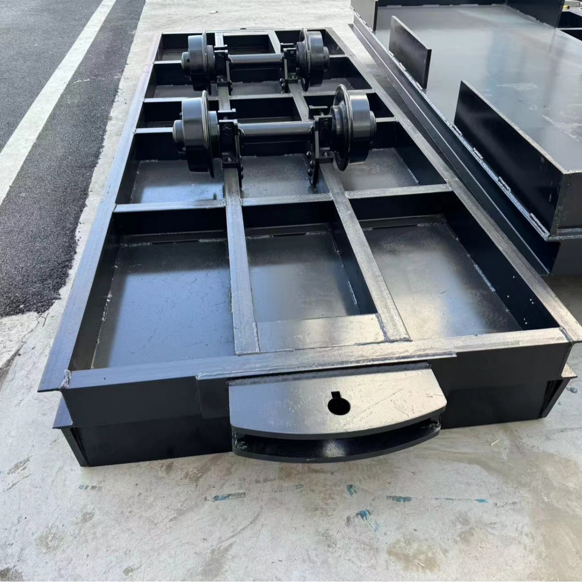 厂家供货矿用平板车 矿山运输用平板车 地下巷道用平板车