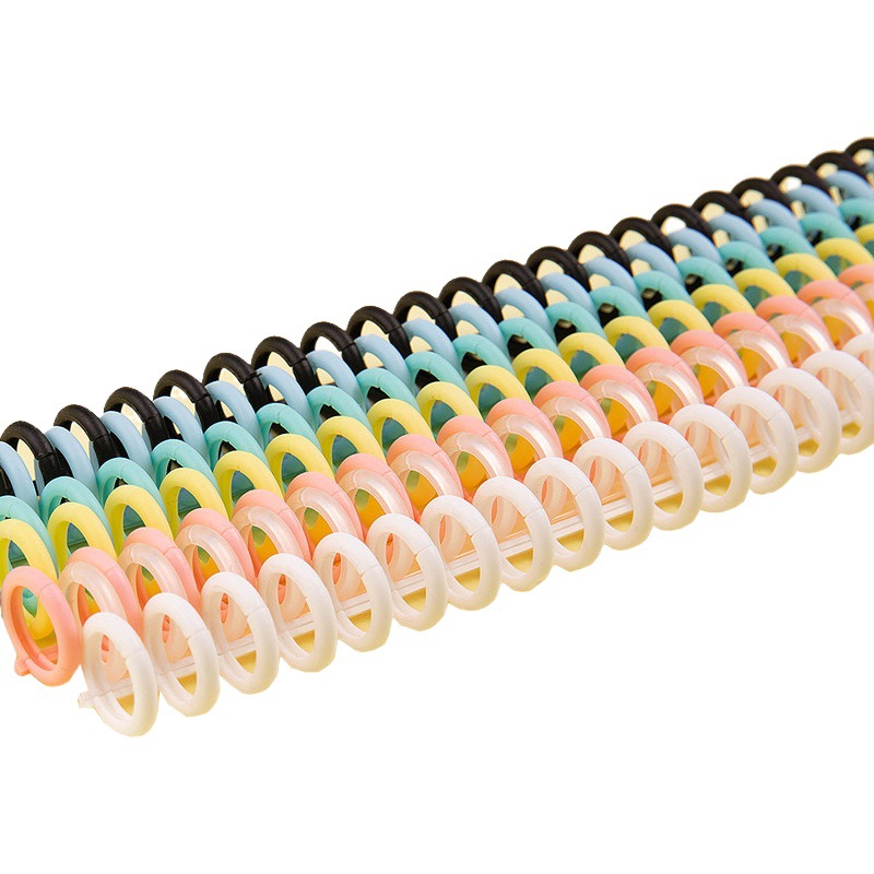 Kedeyu 30-agujero puncher anillo de encuadernación anillo de hojas sueltas libro de plástico anillo de encuadernación A4 longitud se puede cortar 7849