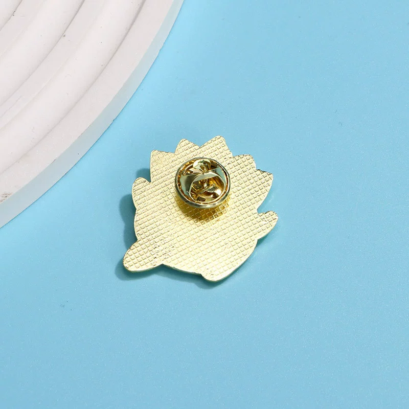 Pokbiber Bellast Pokémon Surrounding brooch pet small elves cute cartoon character thorn pins badge