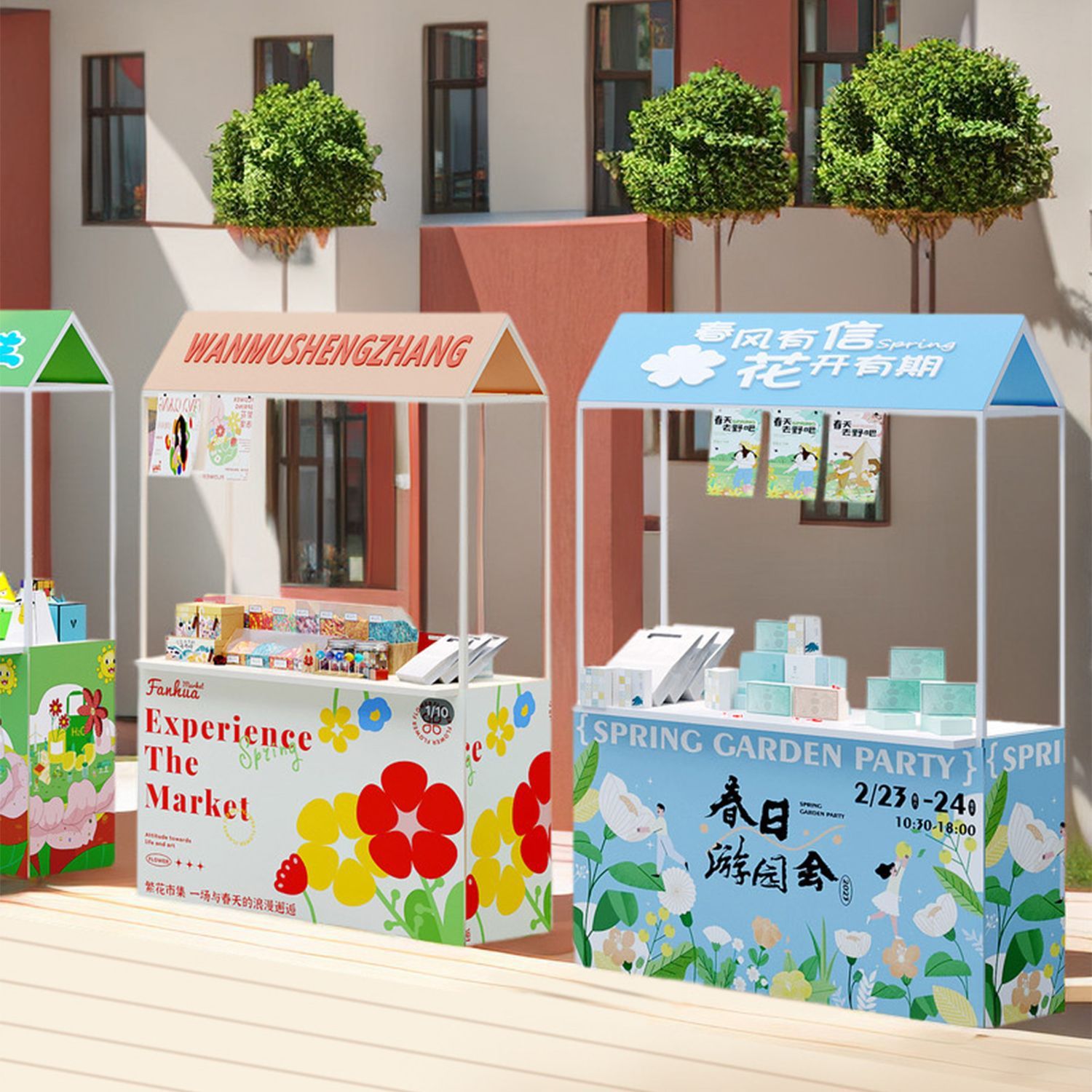 网红市集地摊促销架子商场广场货架展示架户外景区商铺摊位摆地摊