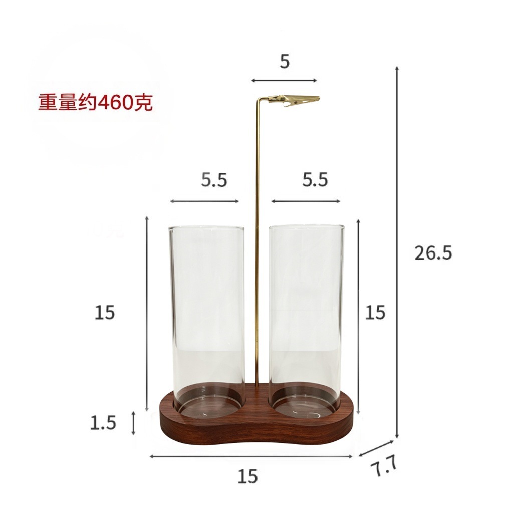 Sapele incense burner (double length)