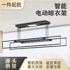 バルコニーリフティング衣類乾燥ラック格納式家庭用リモコン照明衣類乾燥機自動インテリジェント目に見えない電気衣類乾燥ラック