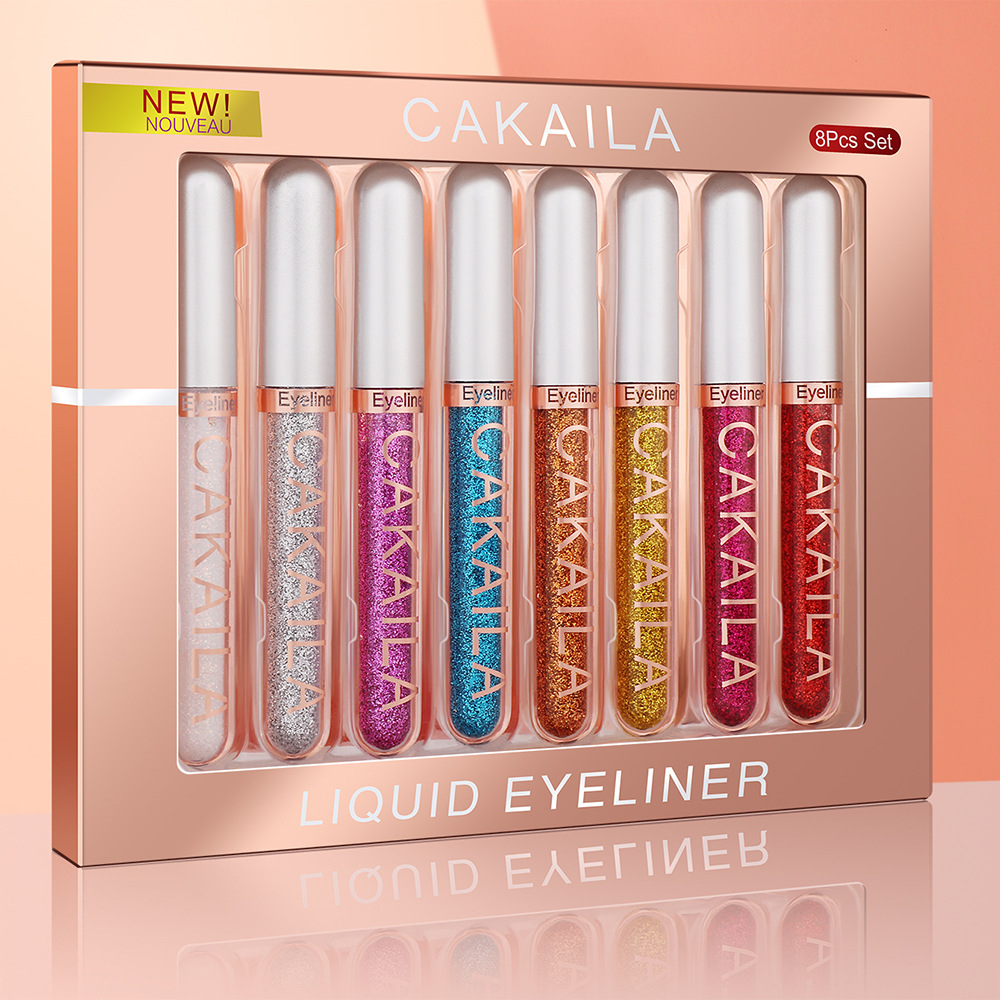 For foreign trade cross-border e-commerce: cakaila/ cakaila 8-color Eyeliner set