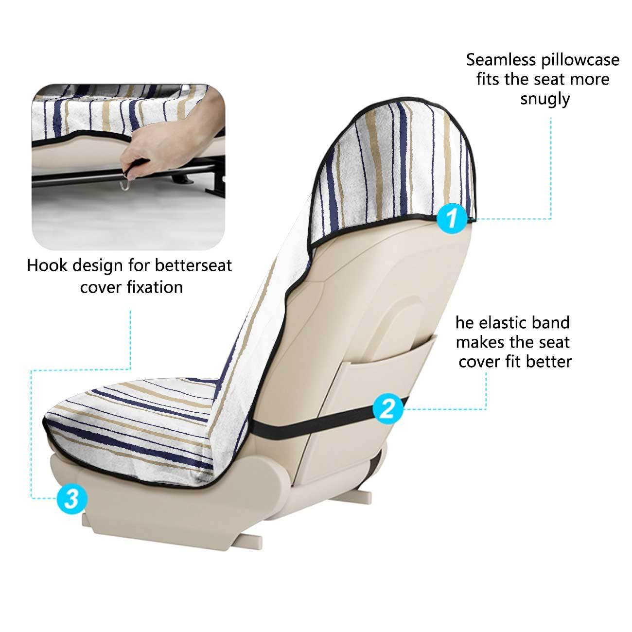 Car seat towel cover for front seats, suitable for gym and exercise, universal for all seasons, car use 171