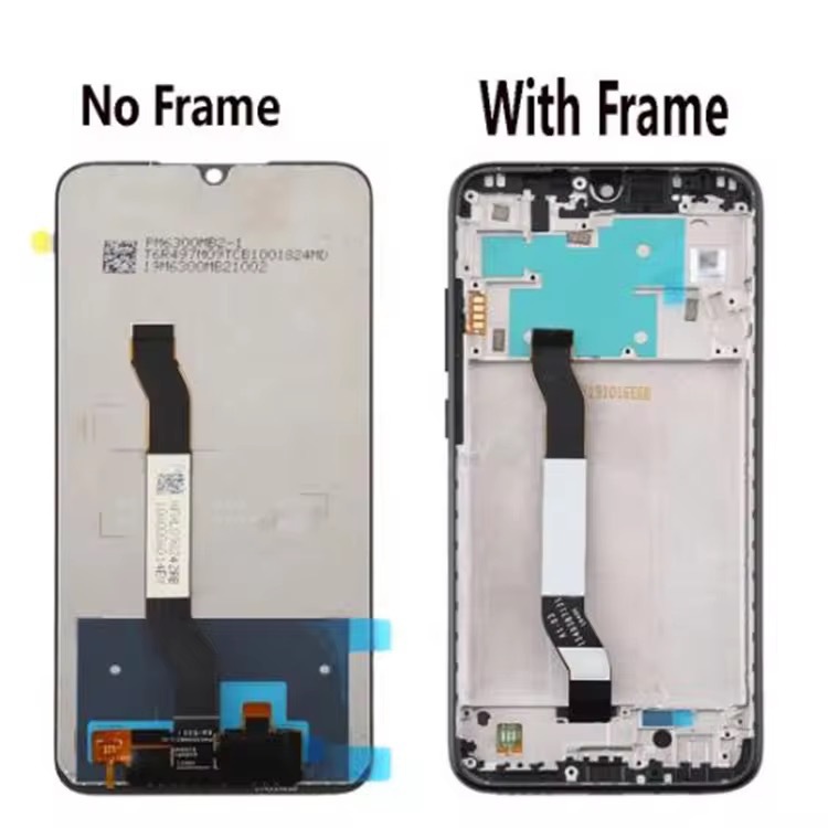 Aplicable para el conjunto de pantalla de teléfono móvil Redmi Note8 con marco WF LCD
