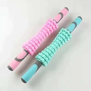 Muscle rolling leg relaxation massage roller wolf tooth stick leg muscle relaxing device yoga elastic fascia fitness stick