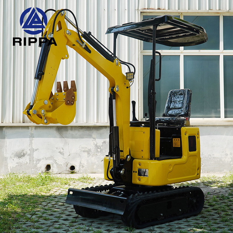 R319 pequeña excavadora Lipai RIPPA puede exportar fuente mini multifuncional micro huerto de montaña micro excavación