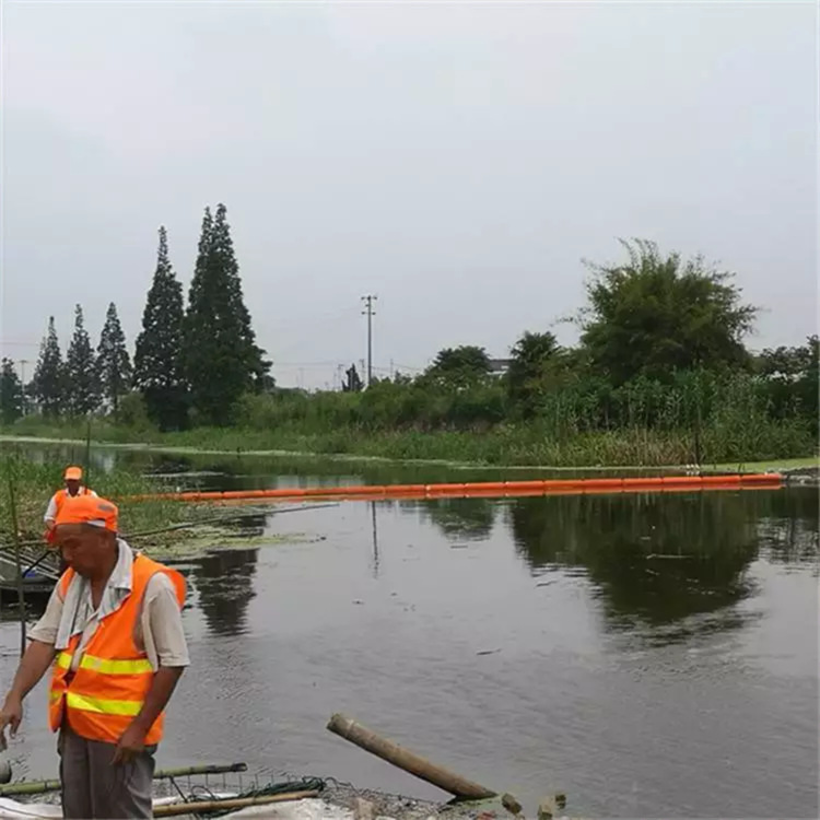 河道整治垃圾聚乙烯整体式浮筒 400*1000水源地分段式浮体