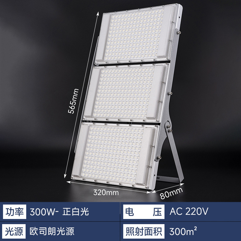 LED投光灯200w工程专用超亮户外防水射灯球场广场工地照明泛光灯|undefined