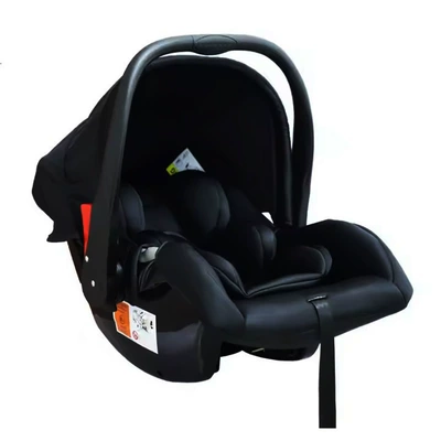 Genius Baby Safety Seat Infant Car Seat Basket Type Universal Baby Child Sleeping Basket Portable Car Seat (Car child safety seat) - black-independent-color-box-packaging