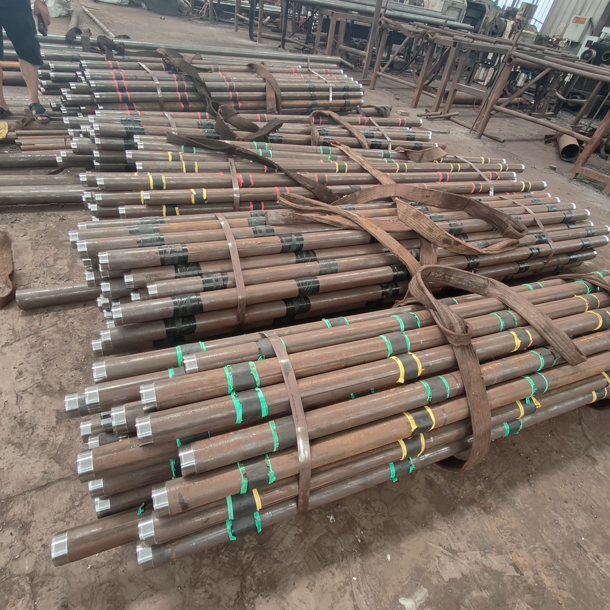 76钢袖阀管 89注浆袖阀管 钢管车丝车槽 钢袖阀管生产厂家无缝管