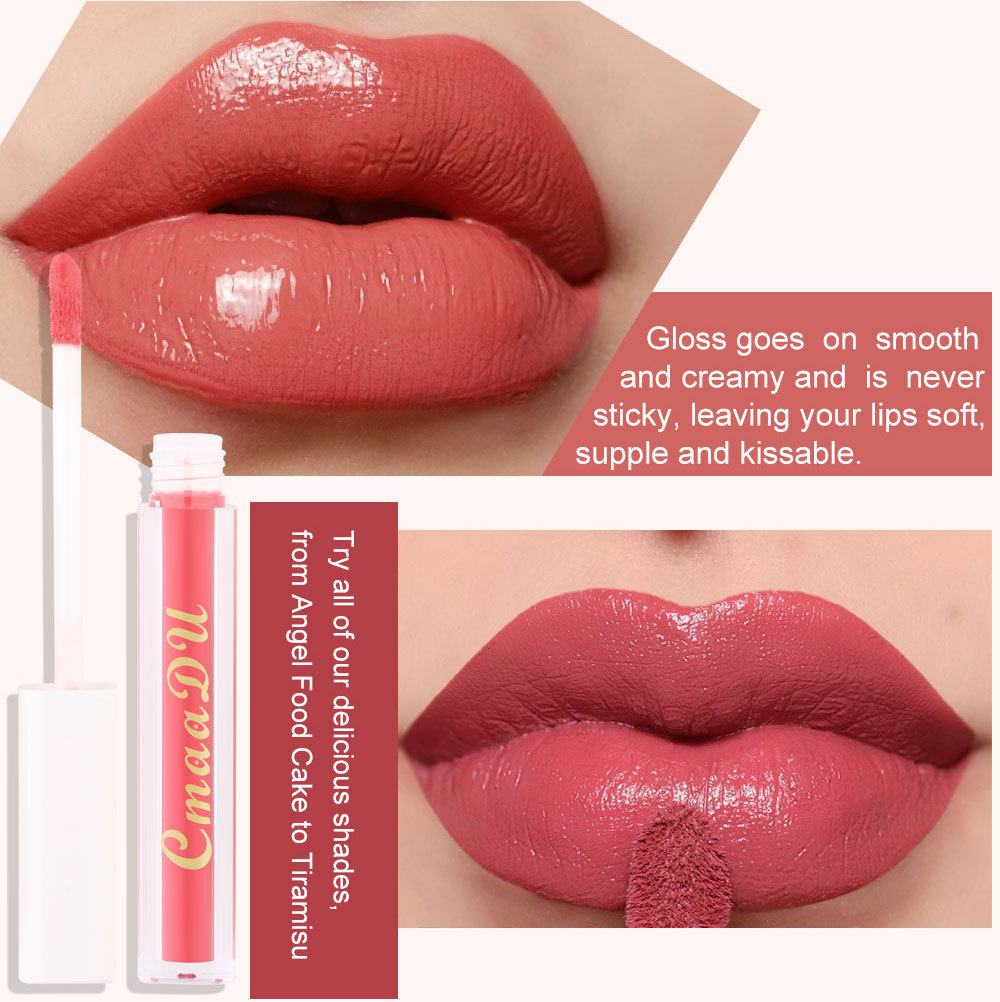 Check it out! Link Disclaimer - Exclusive for Foreign trade :CmaaDu 8-tube Olive Cream Lip Gloss undefined