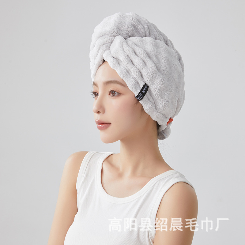 ドライヘアキャップ、コーラルベルベット、特大、厚手、ロング、バブルベルベット、ワイドテール、抗菌、吸水性、ソフトターバン、メーカー卸売|undefined